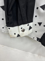 New Women’s Cowboy Threads Black White Long Sleeve Button Up XL II-41