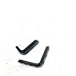 86-89 Yamaha Moto 4 YFM200DX OEM Rear Fender Mount Brackets 29U-21613-00-00 AY68