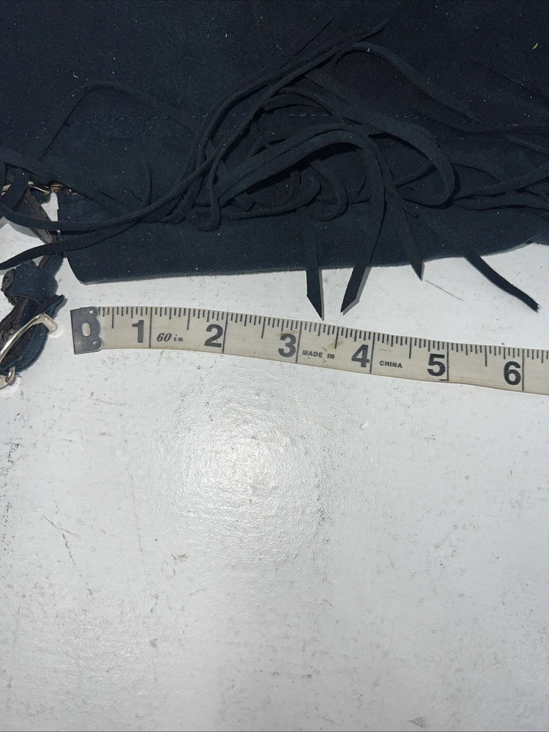 NOS Navy Show Chaps With Fringe Adjustable Waist 31” L-25