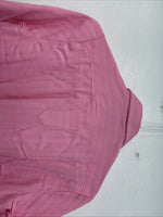 New Women’s Rockmount Pink Long Sleeve Pearl Snap Size 34 TT-34
