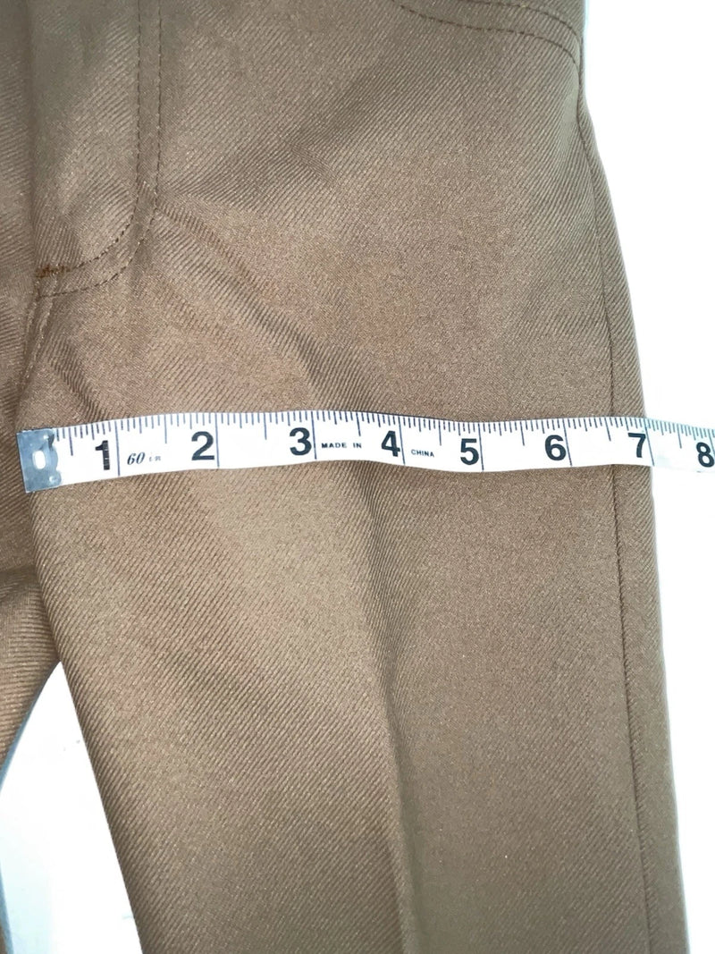 New Vintage Brown Dickson Jenkins Polyester Pants #5994 3A-81