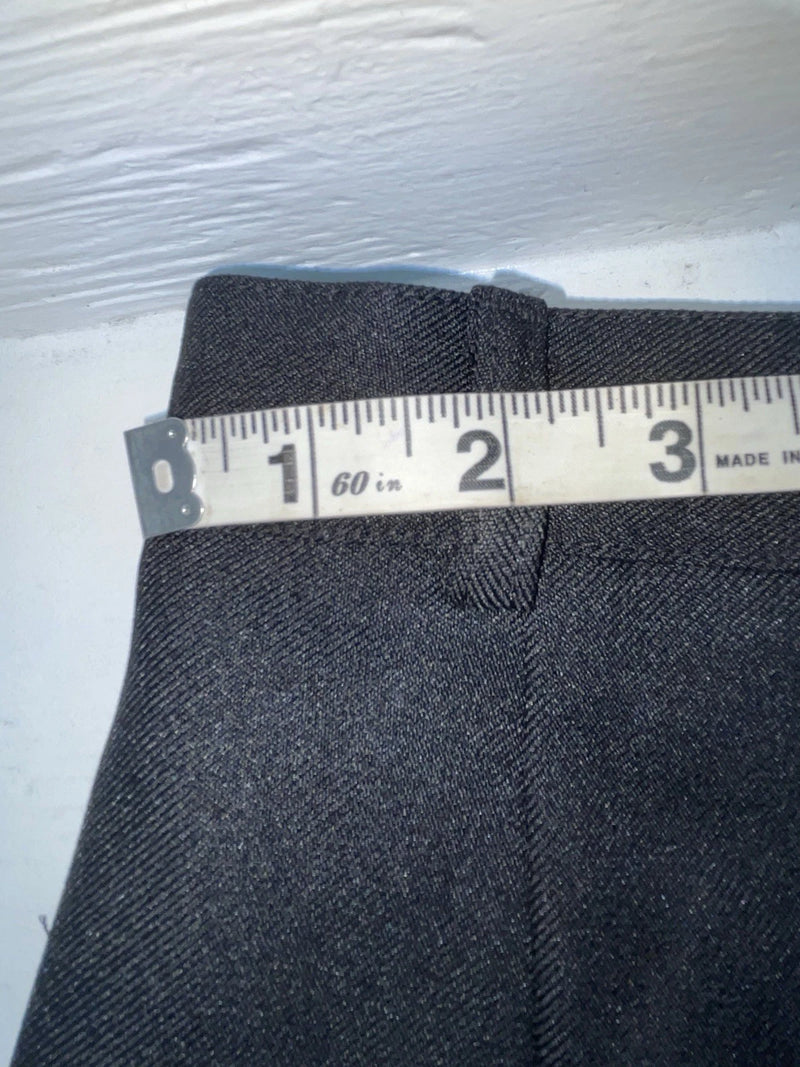 New Vintage Black Polyester Pants #L10 ZZ-9