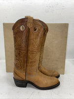 New Women’s Brown Texas Brand Cowboy Boots. L 195 7 M. 18-69
