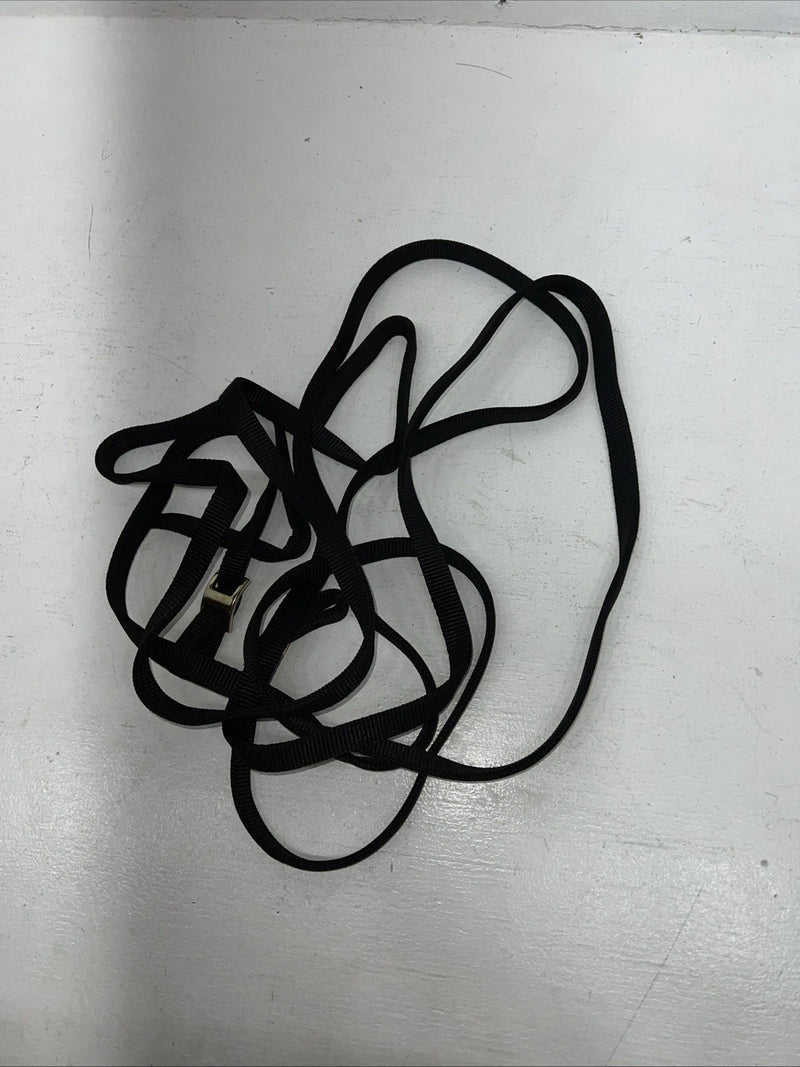 New Fabtron Black Nylon Halter/Bridle Trail Combo With Split Reins #NP54-5 W-43