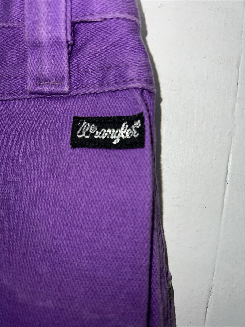 New Women’s Purple Wrangler Silverlake Relaxed Fit Denim Jeans. 9/10x36 P-7