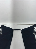 NOS Navy Show Chaps With Fringe Adjustable Waist 31” L-25