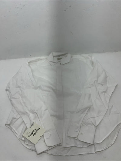 New Women’s White Long Sleeve Imperial Clothing English Shirt. 18 G-40