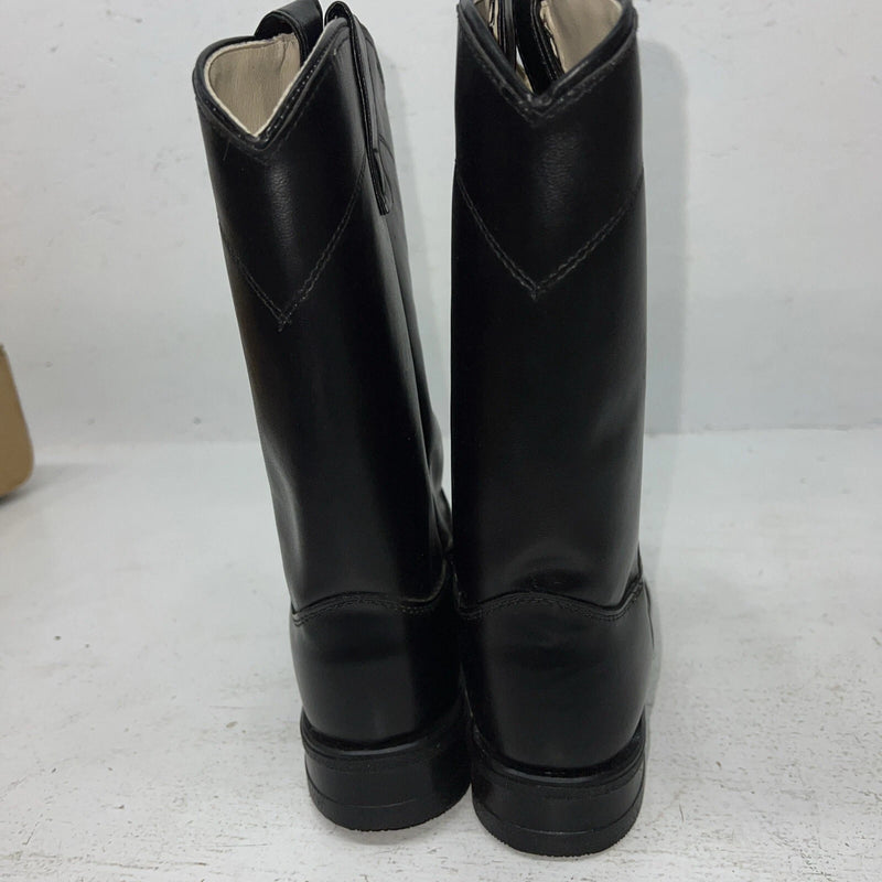 New Women’s Black Acme Cowboy Boots. 6820 7.5 7 1/2 M. 17-74