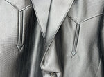 New Men’s Circle S Black Suit Jacket 46R #CC5091 S-607