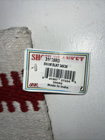 New Red White Show Saddle Pad Blanket 34x36 #31639 Pad-30