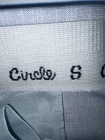 New Vintage Gray Circle S Polyester Pants #7942 OO-24