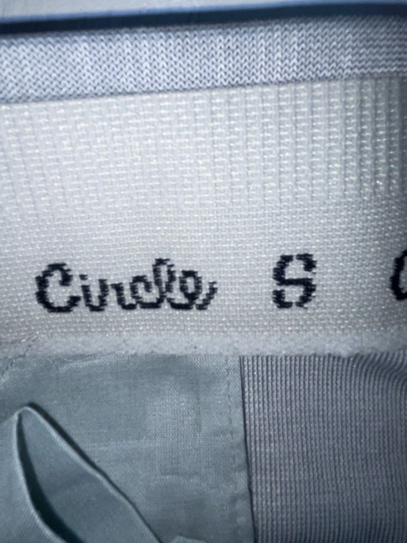 New Vintage Gray Circle S Polyester Pants #7942 OO-24