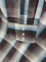 New Men’s ELY Cattleman Multiple Color Flannel Long Sleeve Pearl Snap 4XL E-83