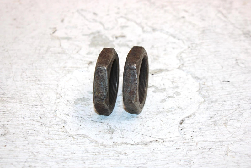 1983 Honda Atc 250 Ra All Terrain Oem Axle Jam Nut Pair 90307-961-000 AH62