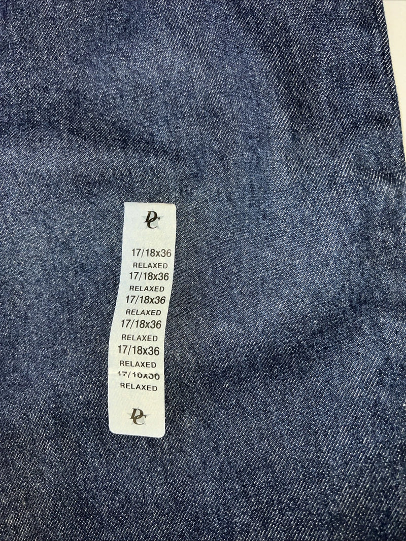 New Women Diamond Cut No Back Pockets Gusset Denim Jeans. 17/18x36 J-14