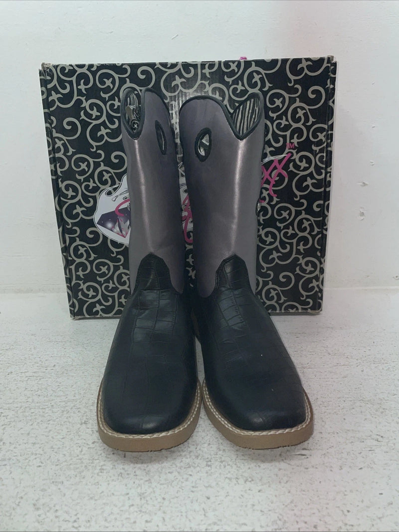 New Children’s Purple Blazin Roxx Cowboy Boots. 4451201 2.5 2 1/2. 23-145