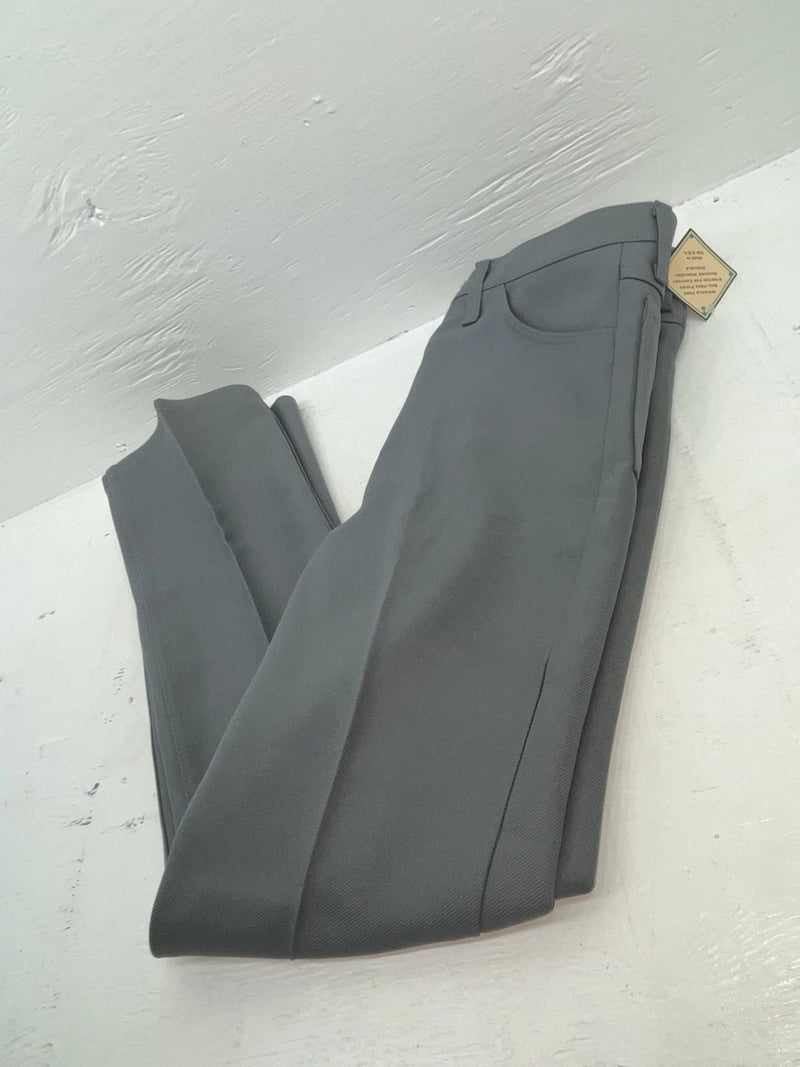 New Vintage Gray Wrangler Polyester Pants #82GY SS-22