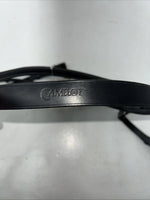 New Camelot Black Event English Full Headstall With Grip Reins #140800 BB-7