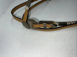 New Congress Leather Beads Browband Headstall #6855 U-29