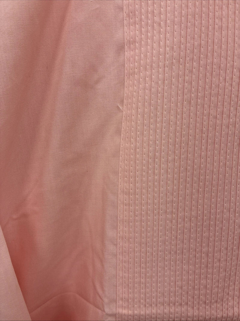 New Men’s Wayne Scott Pink Under Tux Shirt Long Sleeve Button Up Medium R-51