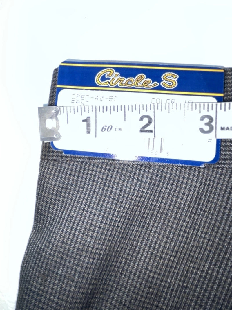 New Vintage Gray Circle S Polyester Pants #CP6740BO 3B-12