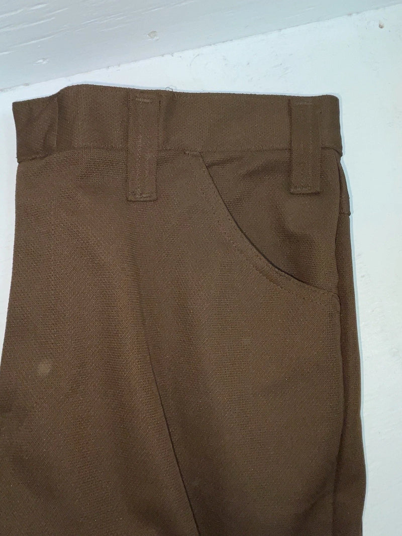 New Vintage Brown Panhandle Slim Polyester Pants #8812 SS-16