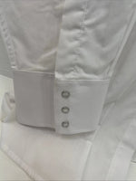 New Men’s White Horse White Long Sleeve Pearl Snap 4XL E-21