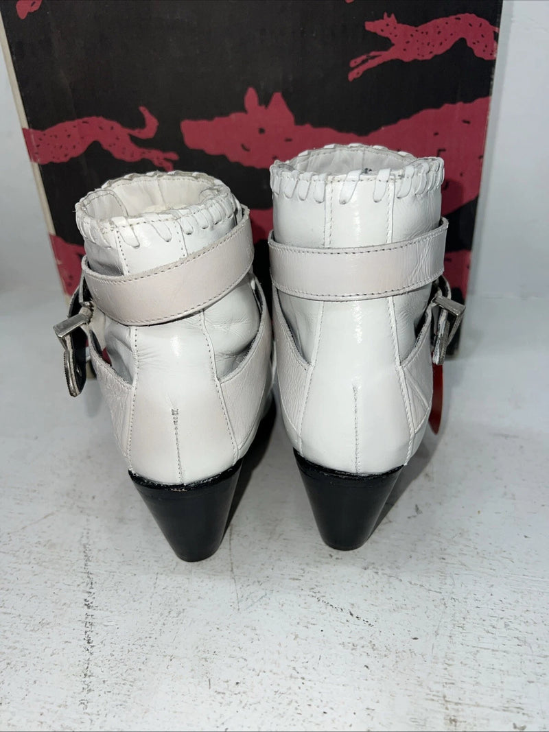 New Women’s White Dingo Cowboy Boots. 161089 7 M. 18-128