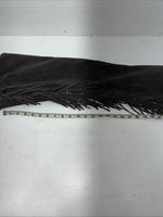 NOS Gray Show Chaps With Fringe Adjustable Waist 38” L-31