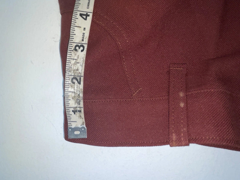 New Vintage Red Dickson Jenkins Polyester Pants #5512 OO-59