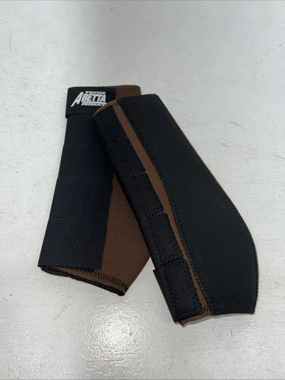 New Brown ABetta Gallop Splint Horse Boots #D1D06 HH-7