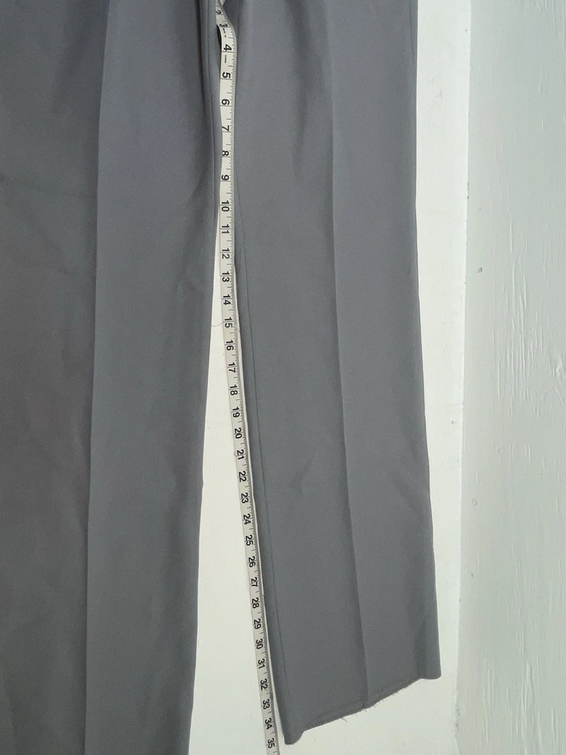 New Vintage Gray H Bar C Polyester Pants #MR477 ZZ-29