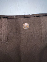 New Vintage Brown Dickson Jenkins Polyester Pants #5991 3A-107