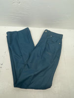 New Vintage Blue Miller Polyester Pants #2624 OO-67