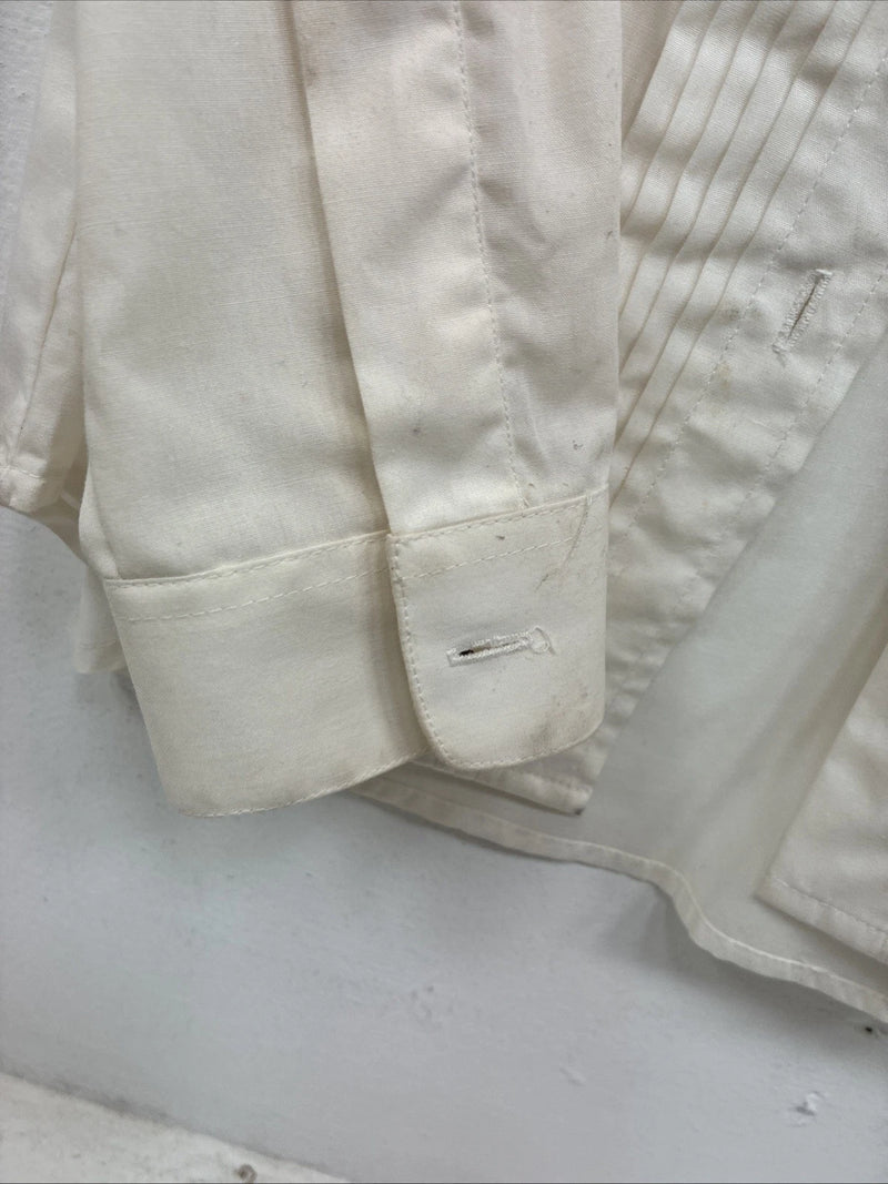 New Women’s Wrangler White Design Long Sleeve Button Up Size XL TT-139