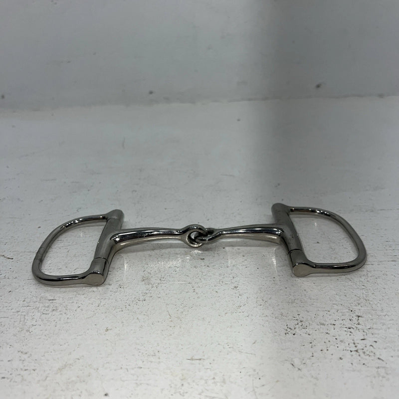 New Congress Leather 5” D Ring Snaffle Bit #477101 Y-501