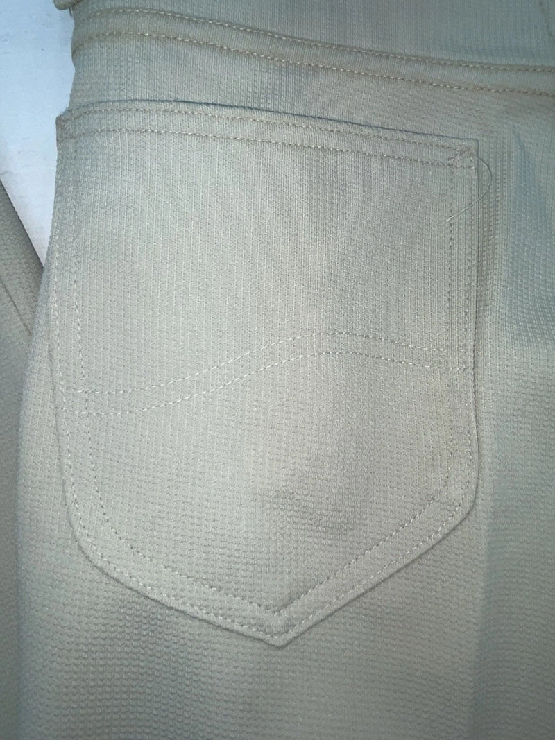 New Vintage Cream Lee Polyester Pants #2084612 3A-34