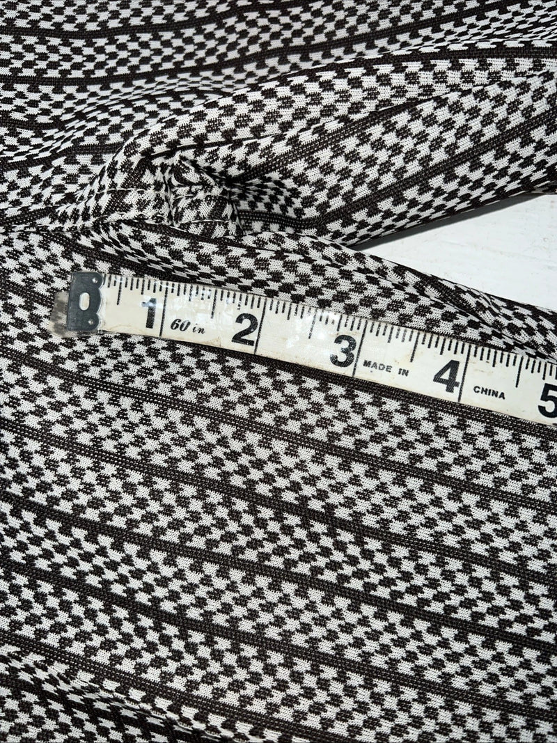 New Vintage Panhandle Slim Brown White Checkered Pants #8042 NN-148