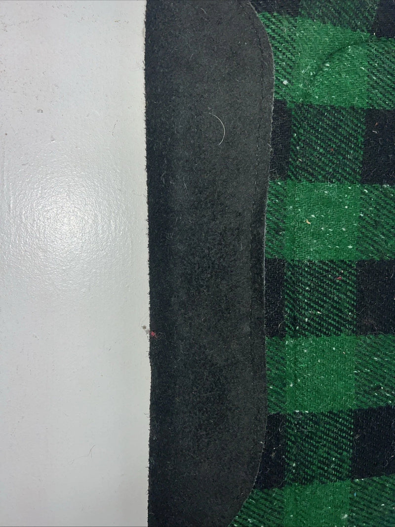 New Green Plaid Wool Saddle Pad 31x31 #9612 Pad-2