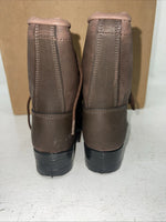 New Children’s Brown Lace Up Bronco Boots. C1361 11 D.24-88