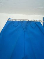 New Vintage Blue Panhandle Slim Polyester Pants #1144 3A-22
