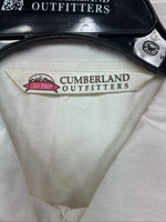 New Women’s Cumberland White Gem Long Sleeve Pearl Snap XL GG-46