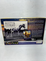 New In Box Paint Ponies Misty And Stormy Book Set. #1157 R-6