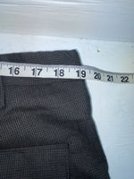 New Vintage Black Circle S Polyester Pants #CP6740 XX-112