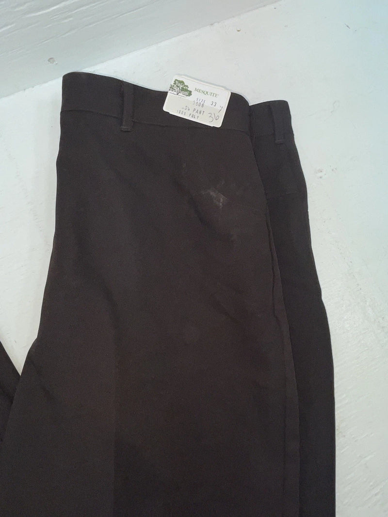 New Vintage Brown Mesquite Polyester Pants #5506 ZZ-15