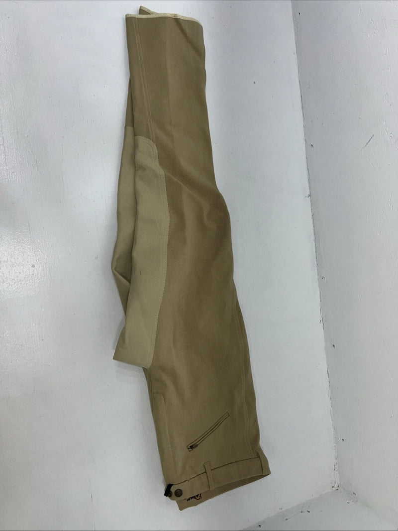 New Women’s Beige Vequi Comfort English Riding Breeches 34 R D-69