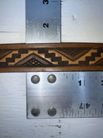 New Brown Genuine Leather Chambers Tooled 24” Belt #5551 NN-88
