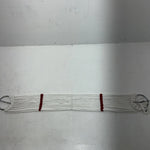 New Tough 1 White Red Mohair 33” Cinch #59-1233 U-22