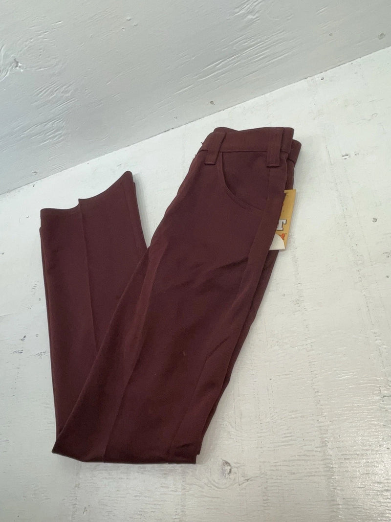 New Vintage Red Lee Polyester Pants #2004061 3A-119