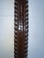 New Brown Genuine Leather Nocona Weaved M Belt #N3432144 JJ-23